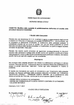 TRIBUNALE DI CATANZARO ESECUZIONI IMMOBILIARI - Nuove modalità di pubblicazione delle aste di vendita (provv. 23/11/2021)